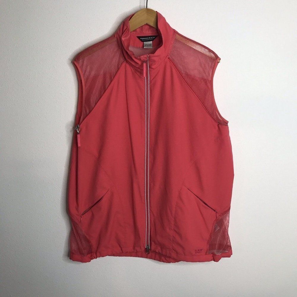BNW Bianca Nygard Weekend Womens Convertible Lightweight Jacket Pink Zip Large - Picture 7 of 12